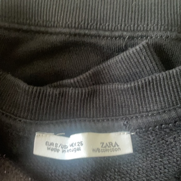 Zara I love you see your money hanging in my closet slogan crew neck sweatshirt - Picture 4 of 4